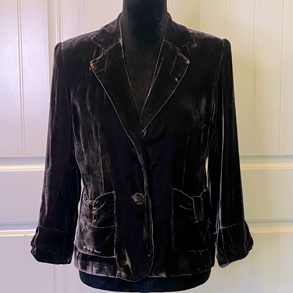Like New!  Beautiful velvety Spenser Jeremy Jacket